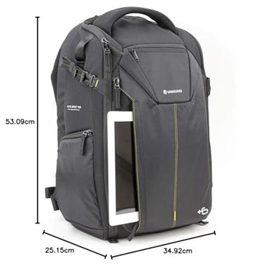 Vanguard Alta Rise 48 Rugzak voor DSLR, compacte camera, spiegelloze camera, reizen, zwart
