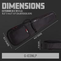 Gator Cases G-ICONLP ICON Series softcase voor Les Paul®-gitaren - thumbnail