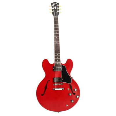 Gibson Modern Collection ES-335 Satin Cherry semi-akoestische gitaar met koffer