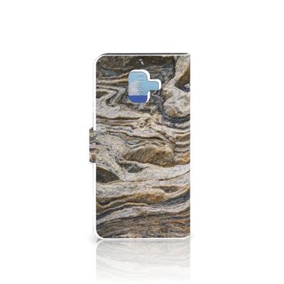 Samsung Galaxy A6 2018 Bookcase Steen Samsung Galaxy A6 2018 Bookcase Steen