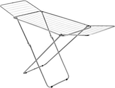 Metaltex vulcano tec droogrek 18 m drooglijn 55x180/106x100 cm zilver