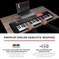 M-AUDIO Oxygen 61 (MKV) MIDI toetsenbord 61 toetsen USB Zwart - thumbnail