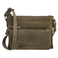 HIDE & STITCHES SCHOUDERTAS GROEN - thumbnail