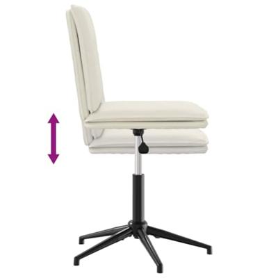 Eetkamerstoel fluweel crmekleurig Eetkamerstoel fluweel crmekleurig