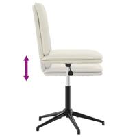 Eetkamerstoel fluweel crmekleurig - thumbnail