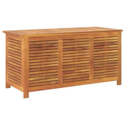 Tuinbox met jaloezieën 113x50x56 cm massief acaciahout