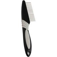 Groo'me Kam Medium 5 x 1.5 x 19 cm Flamingo Zwart - thumbnail