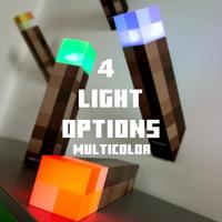 Minecraft LED tafellamp - thumbnail