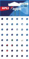 Agipa versterkingsringen etui van 1008 stuks - thumbnail