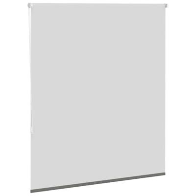 Rolgordijn verduisterend 130x130 cm stofbreedte 126,6 cm grijs