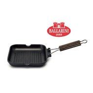 Ballarini Grillpan met Houten Greep 20,5x20,5 cm - thumbnail