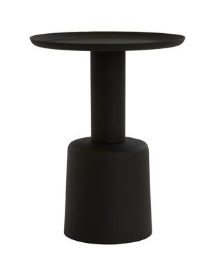 Bijzettafel Morena 52cm hoog zwart