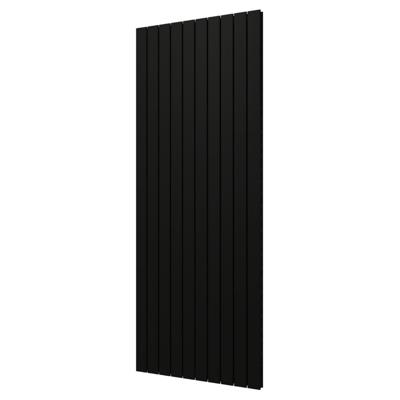 Plieger Designradiator Cavallino Retto Dubbel 2146 Watt Middenaansluiting 200x75,4 cm Zwart