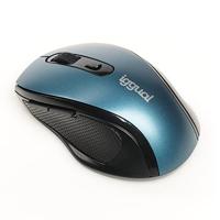 Muis iggual ERGONOMIC-M Blauw Zwart/Blauw Multicolour - thumbnail