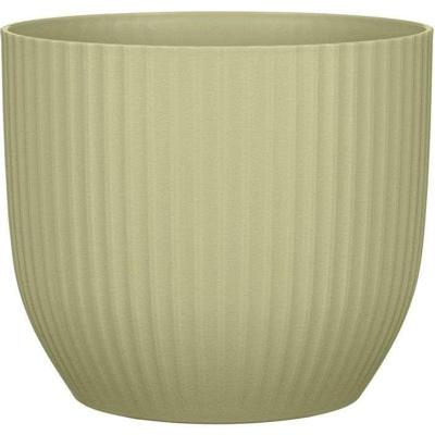 Ronde bloempot - DEROMA - 231 - 10 L - Ø 27 cm - Groen