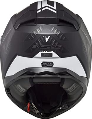 LS2 integraalhelm "ff811 vector ii splitter" helmet ff811 vect. ii spl. l bl/white