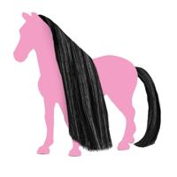Schleich horse club haar beauty horses zwart 42649 - thumbnail