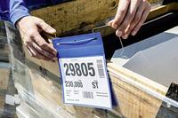 Durable Documentenzak | B210xH297 mm DIN A4 hoog | met flexibele draadbeugel | donkerblauw | pak a 50 stuks - 175307 175307 - thumbnail
