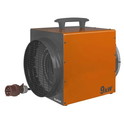 Eurom heat-duct-pro 9 kw | elektrische werkplaatskachel met thermostaat 9000w | 332483 - 332483