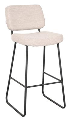 LABEL51 Barkruk Noah - Naturel - Boucle - Zithoogte 78