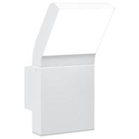VidaXL Buitenwandlamp led gegoten aluminium wit - thumbnail
