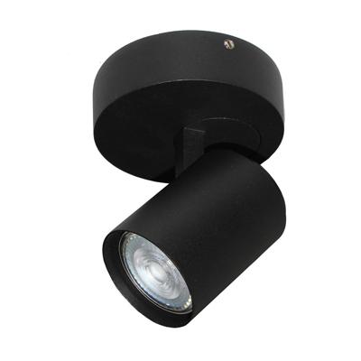 Artdelight Zwarte opbouwspot Vivaro PL 1801-RO ZW