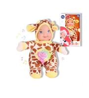 Babypop Reig Muzikale Knuffel 35 cm Giraf - thumbnail