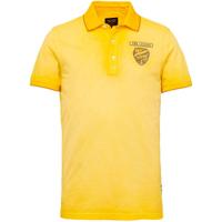 Short sleeve polo light pique cold lemon - thumbnail