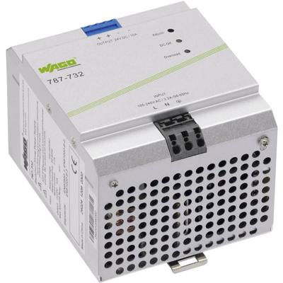 WAGO 787-732 DIN-rail netvoeding 24 V/DC 10 A 240 W Aantal uitgangen:1 x Inhoud 1 stuk(s)