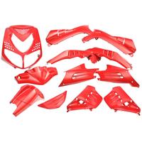 Plaatset 13-delig Edge voor Peugeot Speedfight 2 - ferrari rood - thumbnail