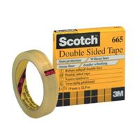 Scotch dubbelzijdige plakband ft 19 mm x 33 m - thumbnail