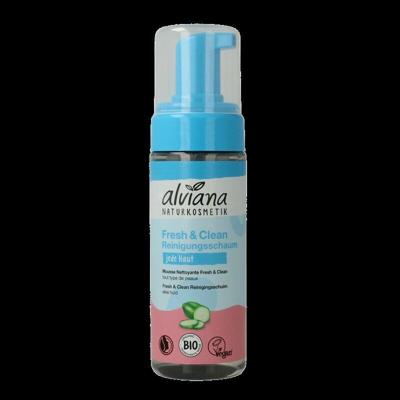 Alviana Reinigingsschuim fresh en clean 150 Milliliter