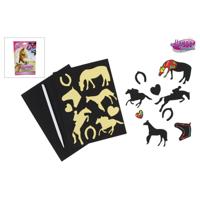 Horse Friends Kras stickers paard - thumbnail