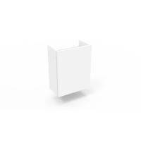 Fonteinkast Arcqua Luna Glans Wit Zonder Fontein - thumbnail