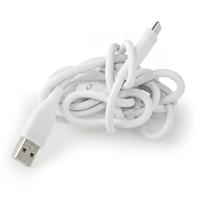 Nedis USB-Kabel | USB 2.0 | USB-A Male | USB-C Male | 15 W | 480 Mbps | Vernikkeld | 1.50 m | Rond | Silicone | Wit | Doos - CCGB60800WT15 - thumbnail