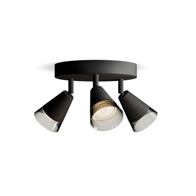 Philips Cleft 8720169300057 Plafondspot GU10 Zwart