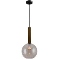 Masterlight Hanglamp Ø 25cmBella 2 Antiek messing met goud glas - 2980-10-02-25 - thumbnail