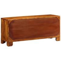Schoenenbank Honingbruin 100 x 35 x 45 cm Massief Acaciahout - thumbnail