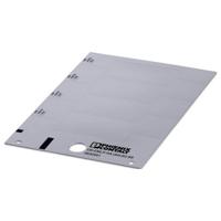 Phoenix Contact 0830991 US-EMLP-HA (60X30) SR Opschriftlabel Montagemethode: Plakken Aantal markeringen: 4 10 stuk(s) - thumbnail