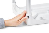 Vitility Badkrukje en douchekrukje vierkant - thumbnail