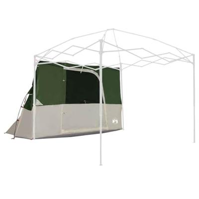 VidaXL Binnentent met dak met opslag groen 280 x 220 x 176 cm taft VidaXL Binnentent met dak met opslag groen 280 x 220 x 176 cm taft