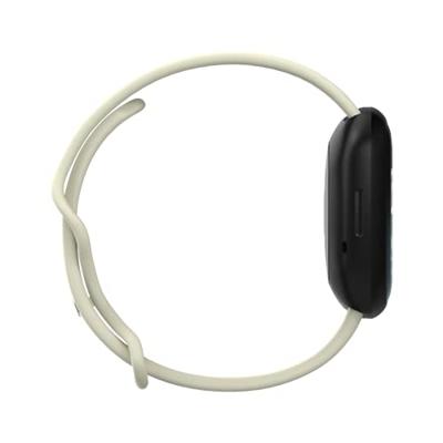 Fitbit Versa 3 & 4 / Sense 1 & 2 Sportbandje - Ecru - Maat: S/M