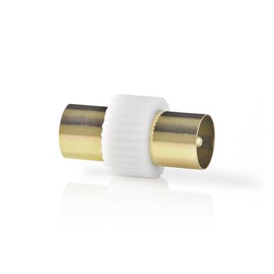 Nedis Satelliet- en Antenne-Adapter | IEC Male naar IEC Male | 1 stuks - CSBW40940WT CSBW40940WT