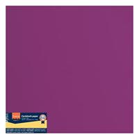 Florence • cardstock papier 216g textuur 30,5x30,5cm mauve 20x - thumbnail