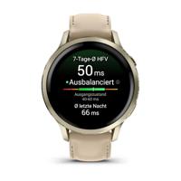 Garmin Venu 4 3,05 cm (1.2") AMOLED 41 mm Digitaal 390 x 390 Pixels Touchscreen Goud Wifi GPS - thumbnail