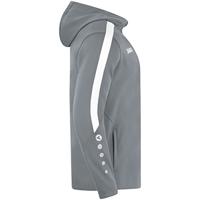 JAKO 6823D Jas Met Kap Power Dames - Steengrijs - 36 - thumbnail