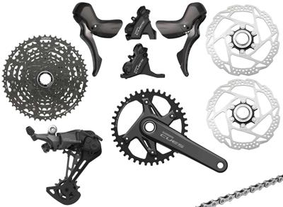 Shimano cues u6040 1x11-speed gravel group disc 160/160mm