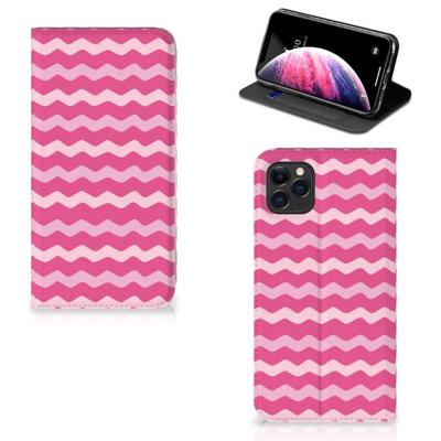 Apple iPhone 11 Pro Max | Hoesje met Magneet | Waves Pink