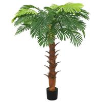 VidaXL Kunstplant met pot cycaspalm 160 cm groen - thumbnail