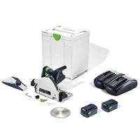 Festool TSC 55 5,0 KEBI-Plus/XL Accu Invalcirkelzaag 18V 5.0Ah in Systainer - 577342 - thumbnail